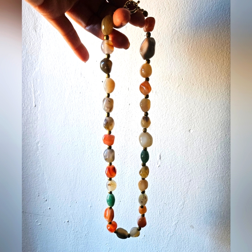 Mix Gemstones Necklace